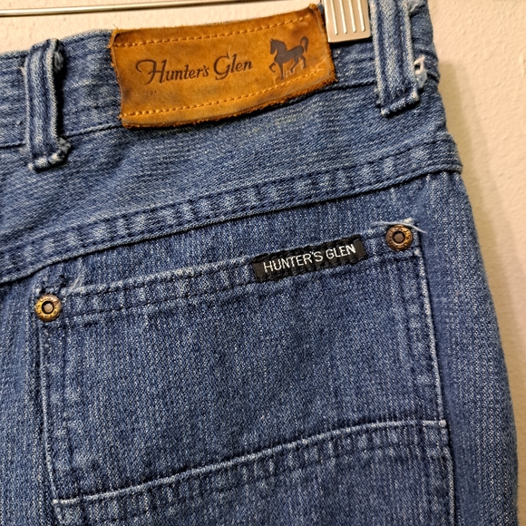 Vintage Hunters Glen High Waisted Jeans Sz 13/14 - Picture 6 of 11